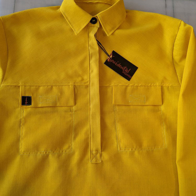 Half zip closure