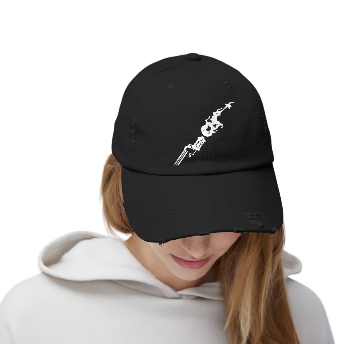 Drip Torch Wildland Firefighter Distressed Dad Hat - Image 4