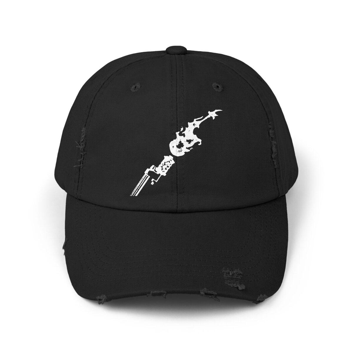 Drip Torch Wildland Firefighter Distressed Dad Hat