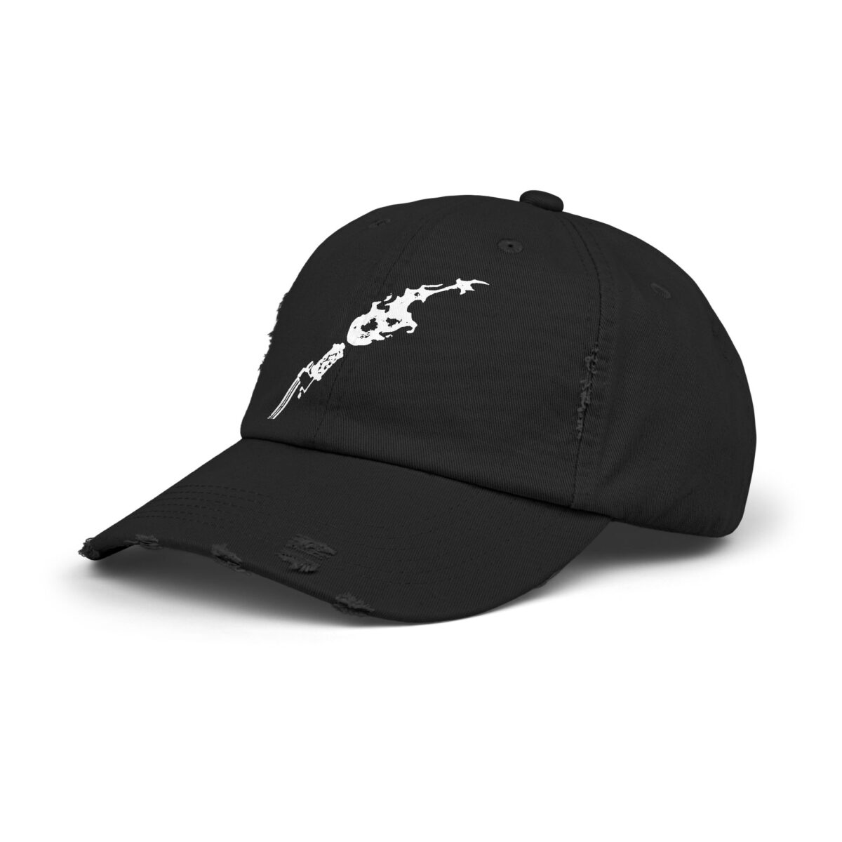 Drip Torch Wildland Firefighter Distressed Dad Hat - Image 2