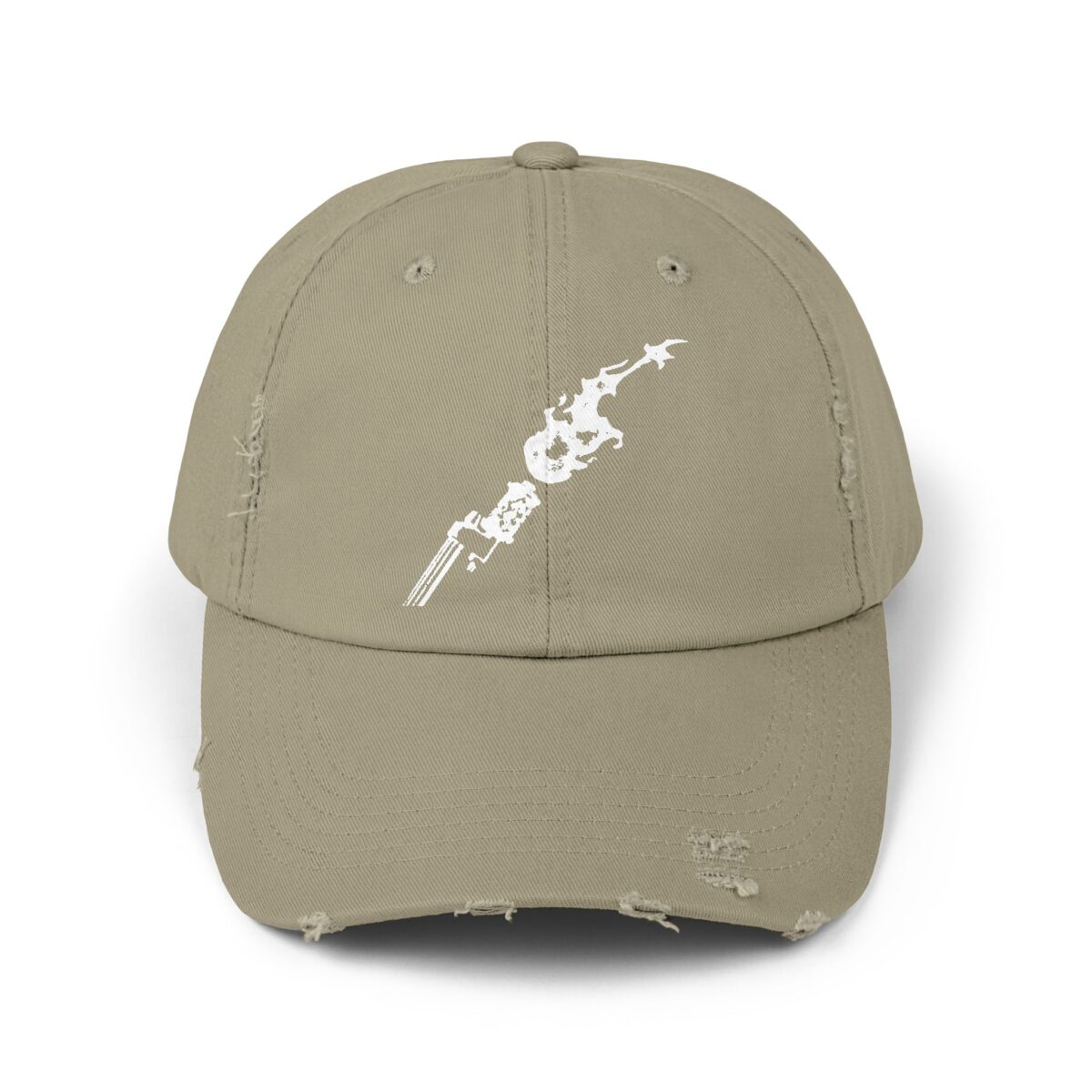 Drip Torch Wildland Firefighter Distressed Dad Hat - Image 7