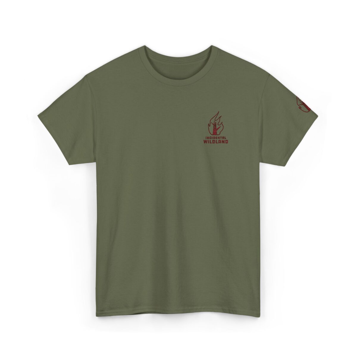 Incidental Wildland Crew T-Shirt - Embroidered - Image 7