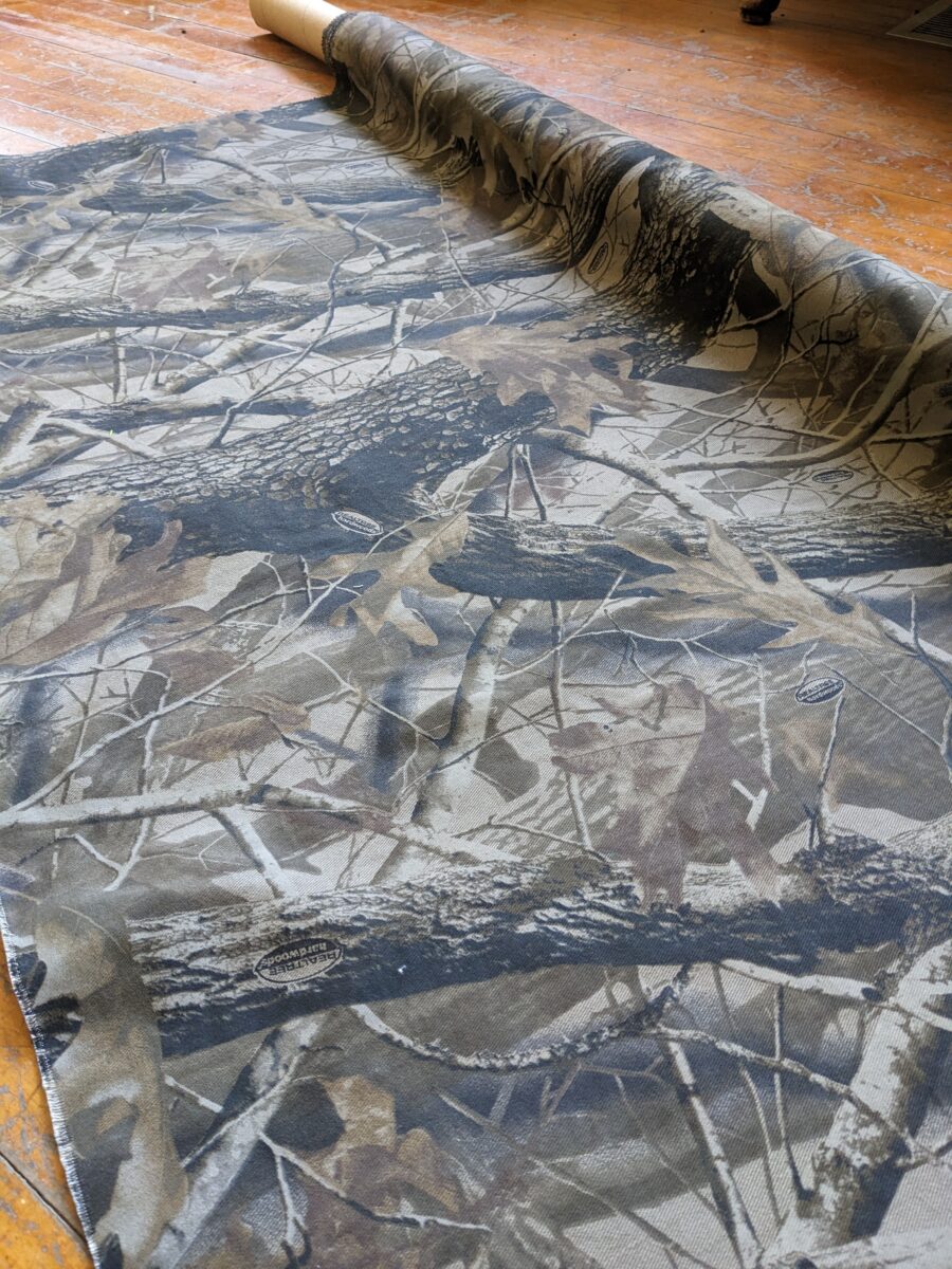 Camo fabric for custom Work Shirt