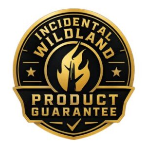 incidental wildland product guarantee badge